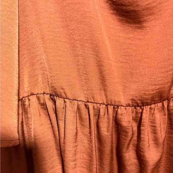 Isabel Maternity Shirt in Copper Brown size Mediun - Picture 2 of 4